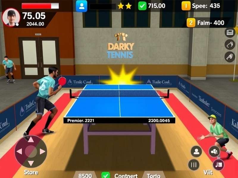 Premier Table Tennis Champion Gameplay Screenshot
